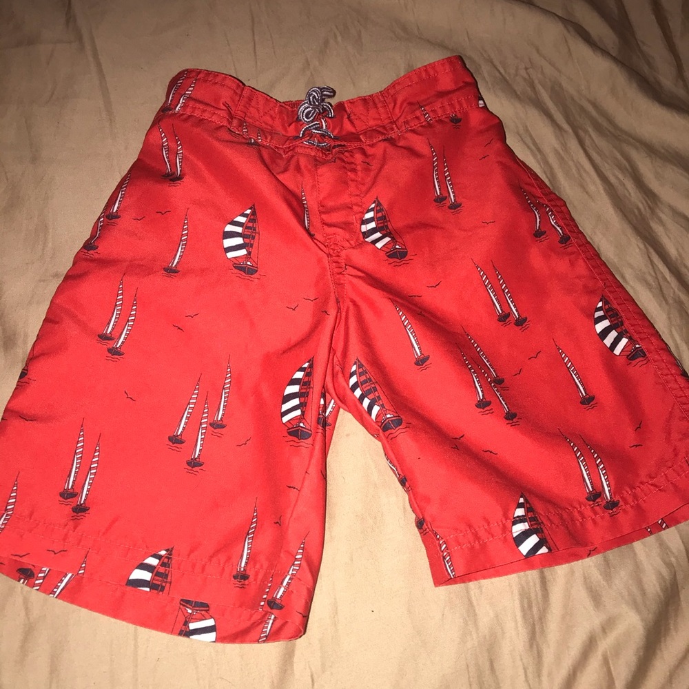 Janie & Jack swim trunks size 5!